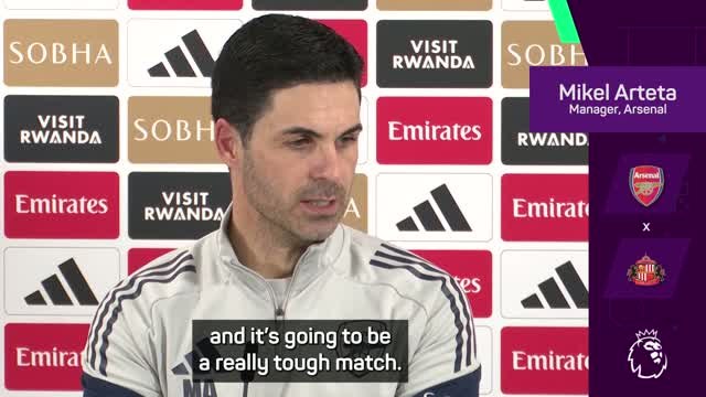 Arteta not thinking about possibility of going nine points clear in title race