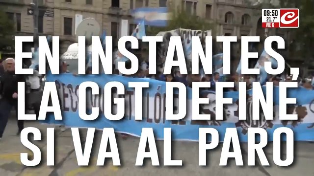Contra la reforma laboral: la CGT define si se convoca a un paro nacional