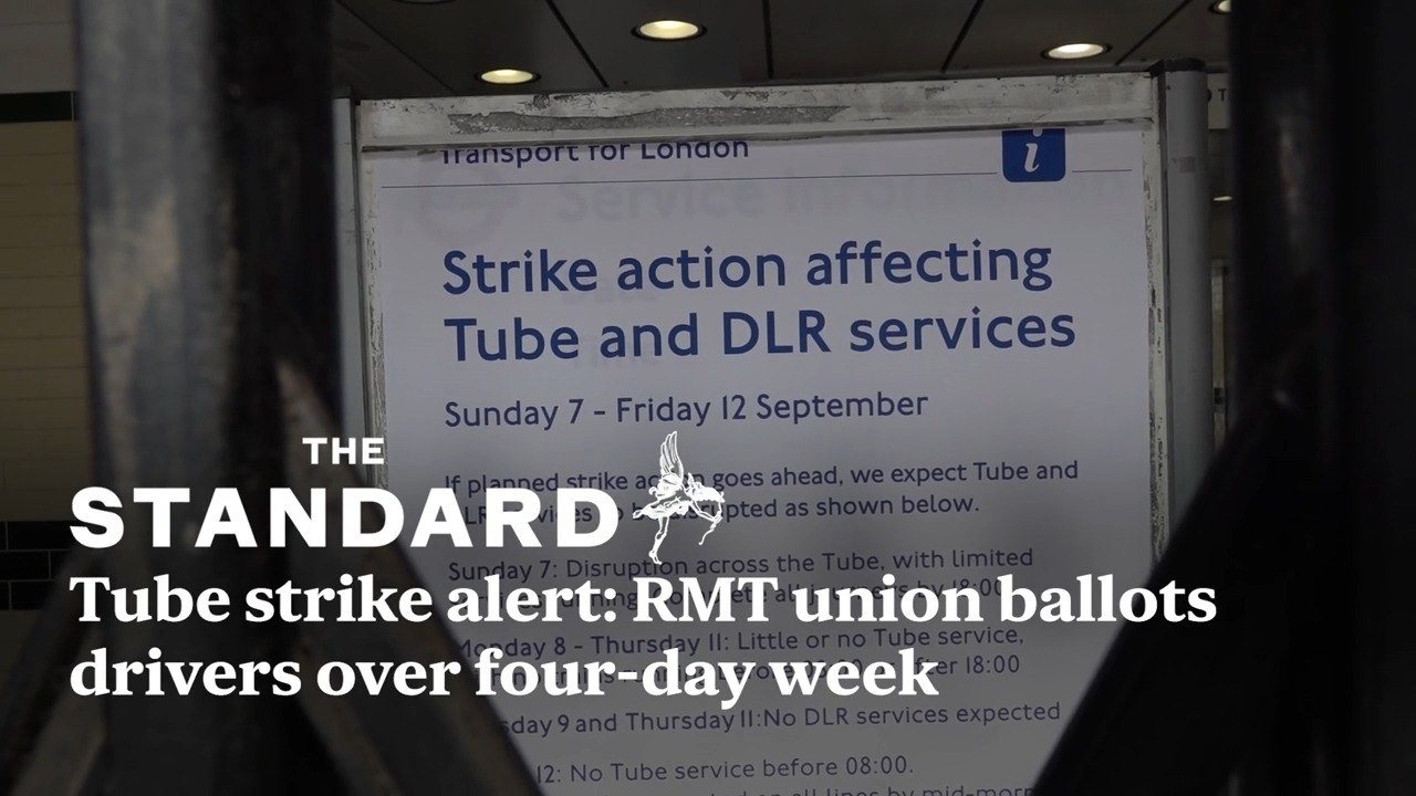 Tube strike alert: RMT union ballots drivers over four-day week