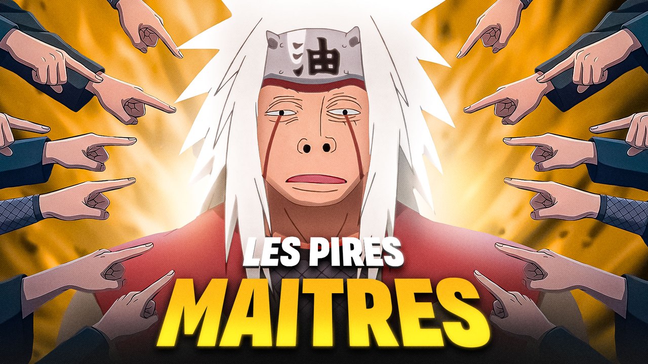 Les PIRES MAITRES des MANGAS et ANIMES !