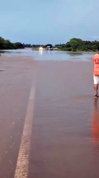 ruta 16 cortada