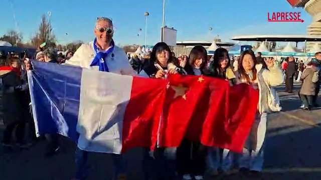 Olimpiadi 2026, i primi tifosi a San Siro per la cerimonia inaugurale: ? gi? festa