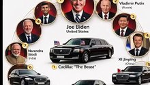 Top 10 World Famous Presidents and Their Official Cars 🌎