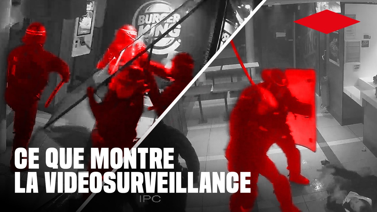 Gilets jaunes matraqués dans un Burger King : des images inédites avant un procès emblématique