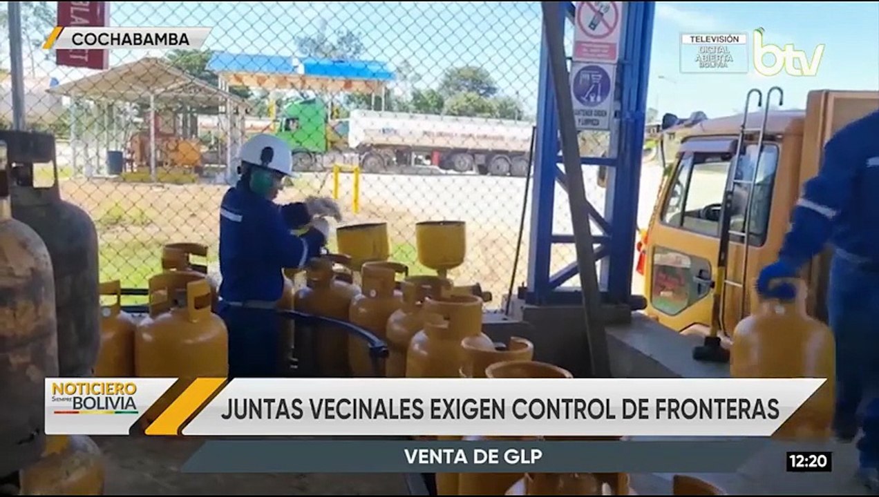 Juntas vecinales de Cochabamba piden reforzar controles fronterizos contra el contrabando de GLP