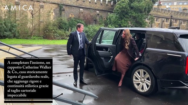 Come indossare il marrone: il total look cioccolato di Kate Middleton