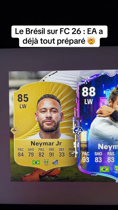 Neymar sur FC26 🤯 la ligue brésilienne sera bientôt disponible
