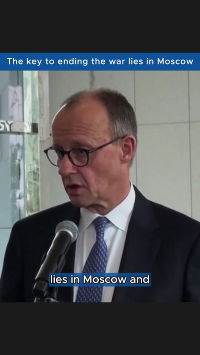 Friedrich Merz on Russia: “Key to Ending War Lies in Moscow”