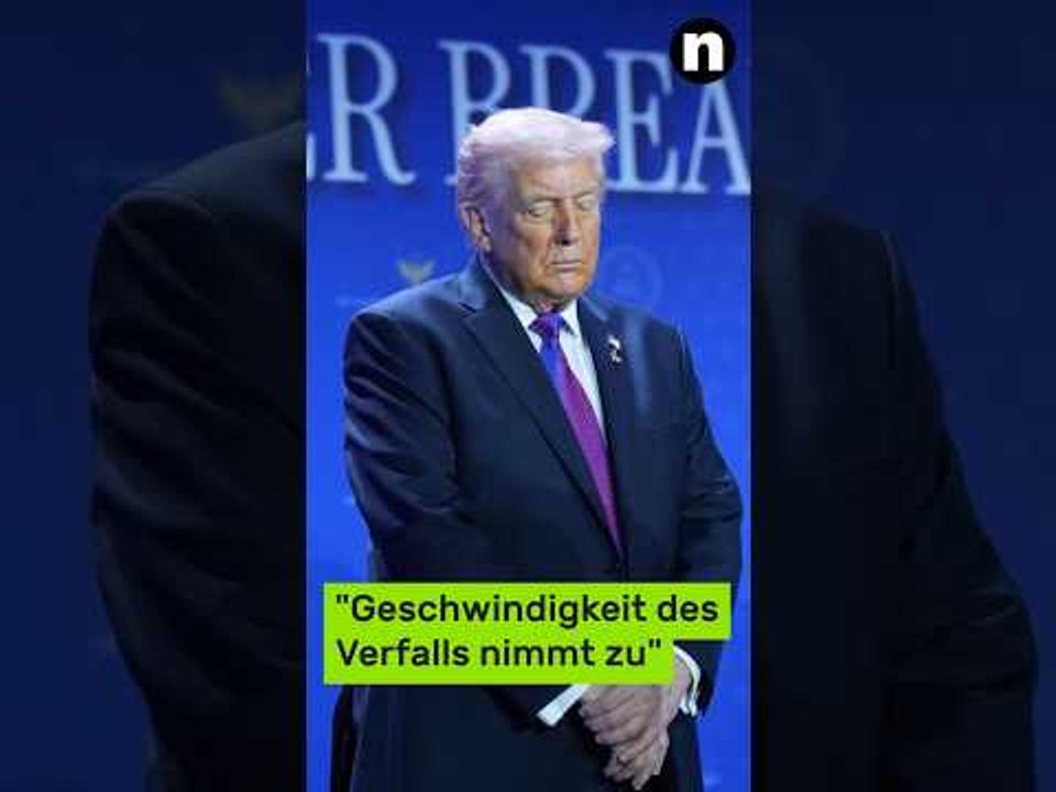 'Geschwindigkeit des Verfalls nimmt zu'