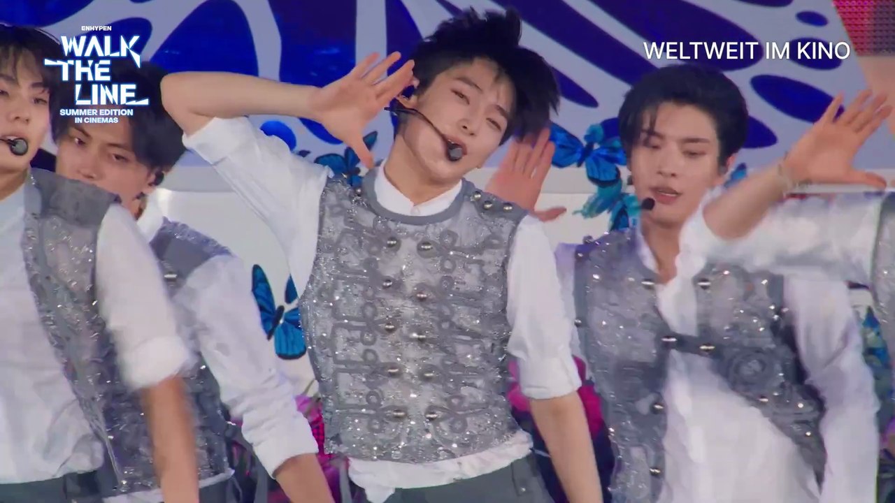 Enhypen [Walk the Line Summer Edition] in Cinemas - Trailer (Deutsche UT) HD