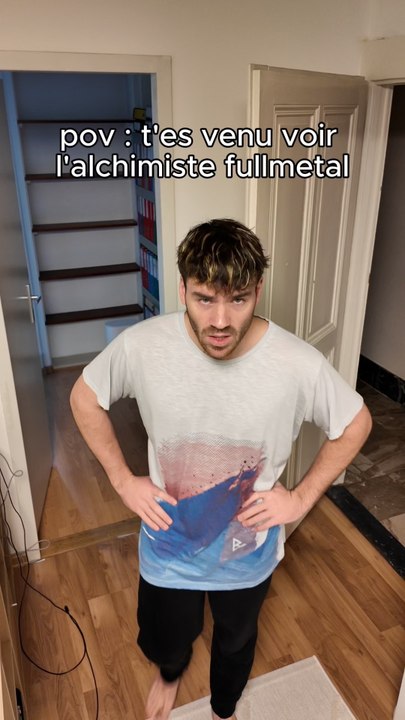 Vous êtes sûr que c’est pas plutôt le grand truc en métal ?? 🧐#fma #anime