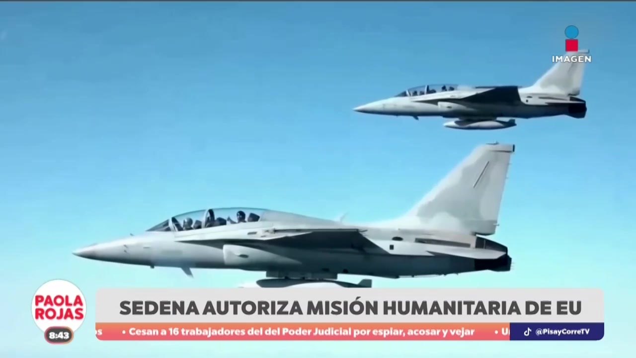 México autoriza aeronaves de EUA para misión humanitaria aérea | DPC con Paola Rojas
