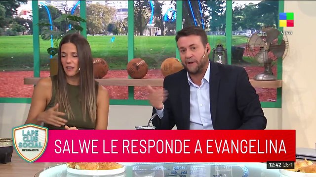 Evangelina Anderson llamó mentiroso a Martín Salwe y él salió con los tapones de punta