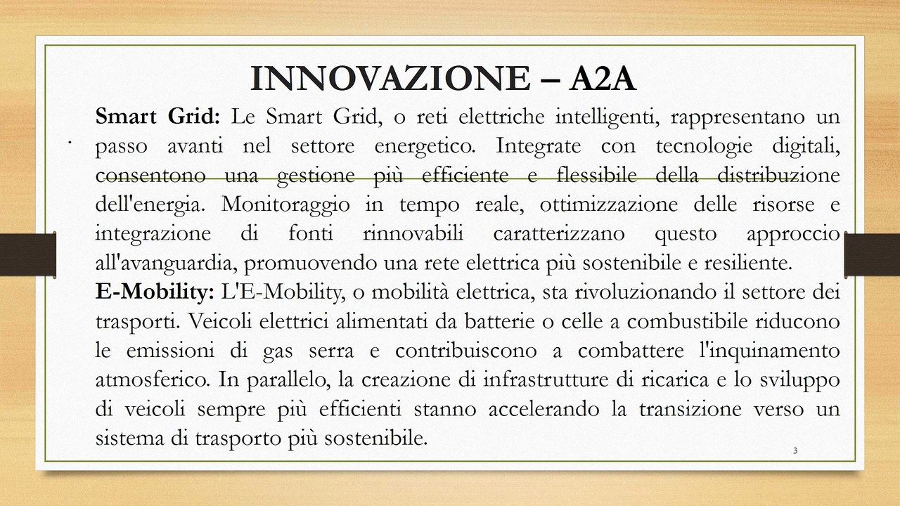 Project Work INNOVAZIONE A2A_Modulo 4