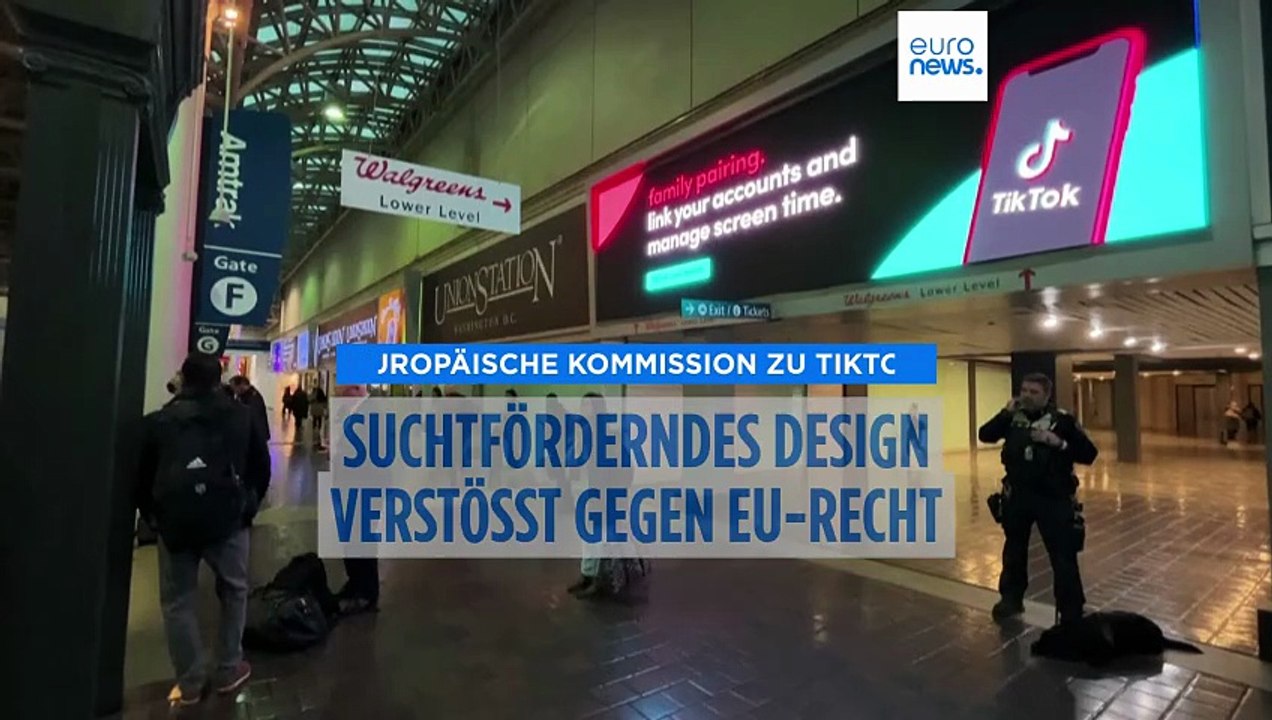 Digital services act: eu-kommission wirft tiktok sucht-design vor