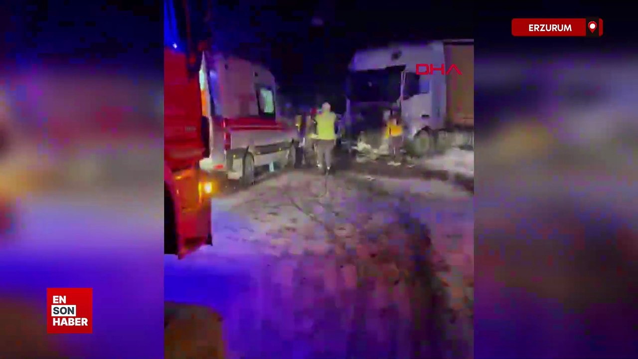 Erzurum'da Tortum karayolunda kaza; ölü ve yaralılar var
