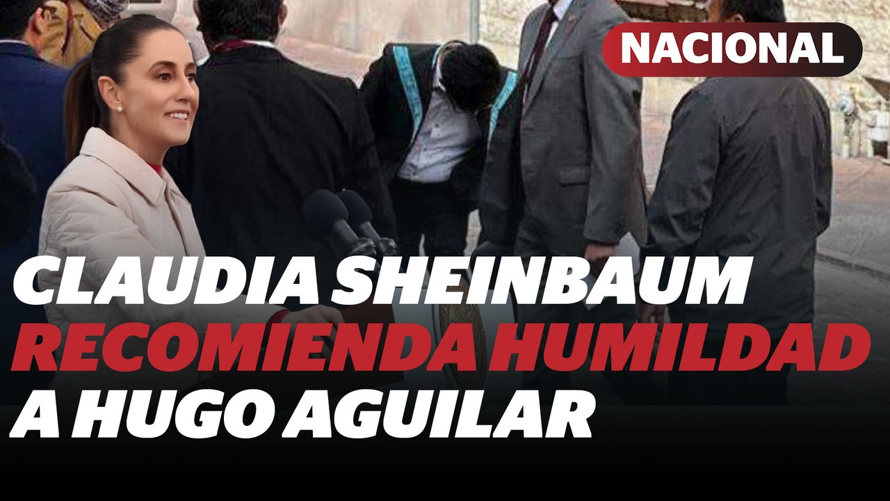 Sheinbaum pide humildad a servidores tras polémica de Hugo Aguilar | Reporte Indigo