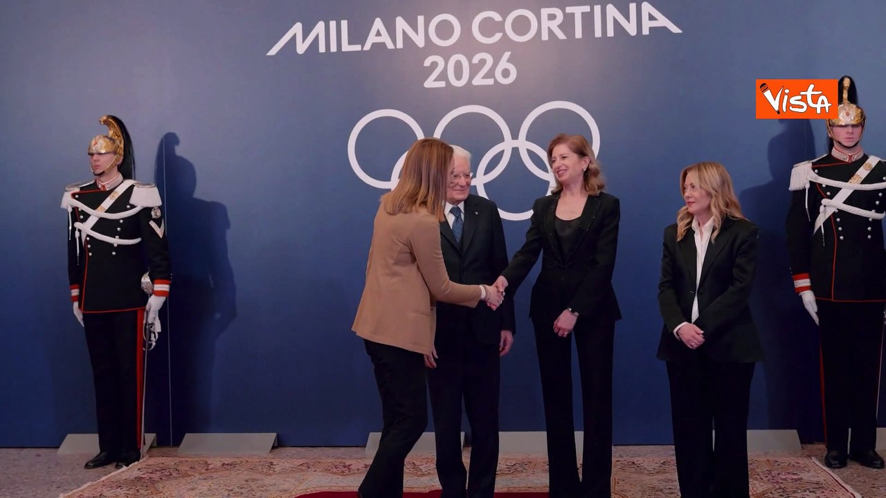 Milano Cortina 2026, l'arrivo dei Capi dI Stato e di Governo alla cerimonia d'apertura