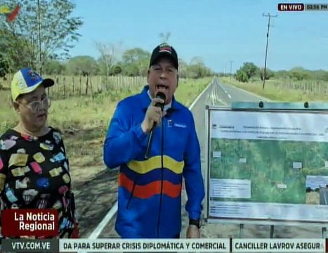 Realiza trabajos de rehabilitación de 64 kilómetros de vialidad entre Anzoátegui y Guárico