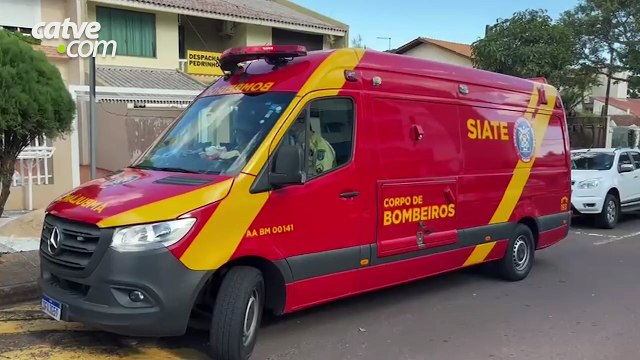 Trabalhador fica ferido após queda de andaime em obra na Vila Tolentino, em Cascavel