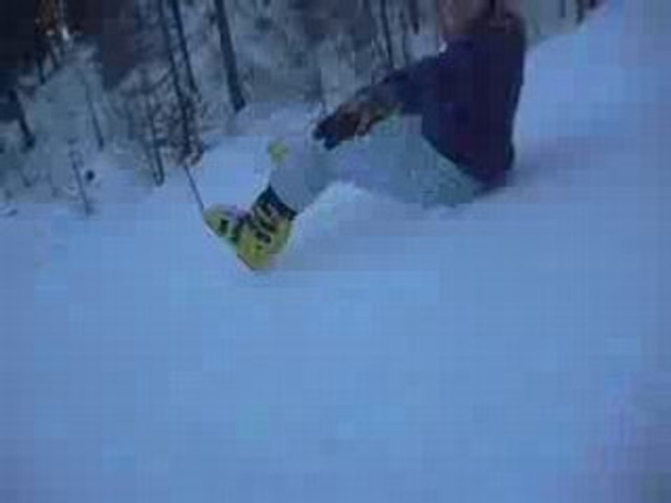 descente sur le cul