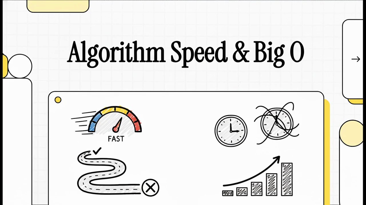 Algorithm Speed & Big O Explained