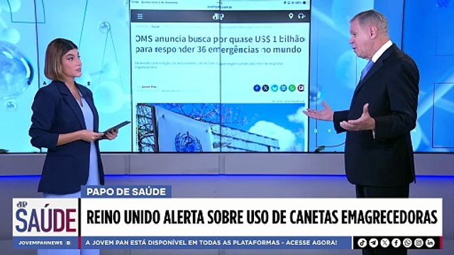 Papo de Saúde: Vírus Nipah, canetas emagrecedoras e emergências da OMS | JP SAÚDE
