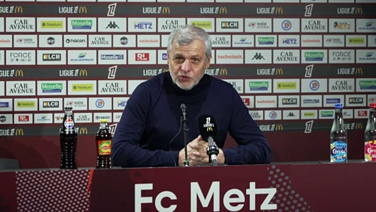 Bruno Genesio après Metz - Lille (0-0) : « Il faut s'inquiéter de cette innefficacité » - Foot - Ligue 1 - Lille