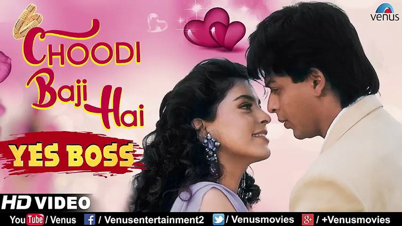 Choodi Baji Hai -HD VIDEO _ Shahrukh Khan & Juhi Chawla _ Yes Boss _ 90's Romantic Song