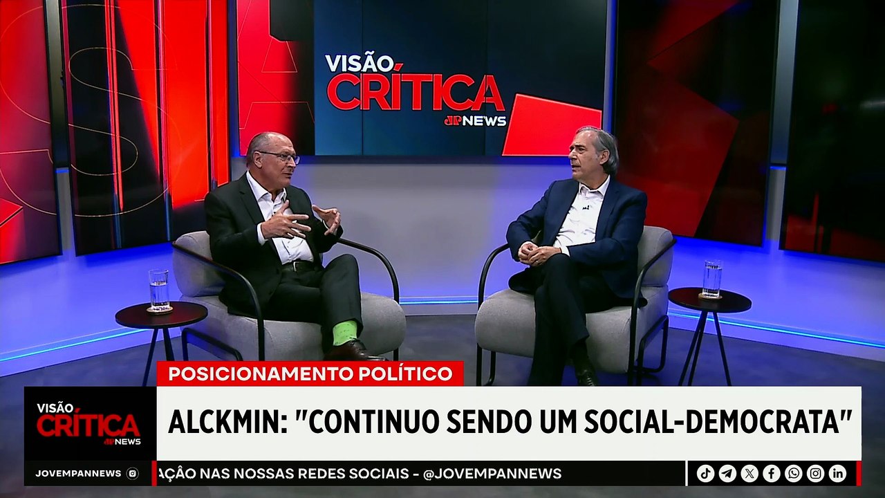 “Não sei qual cargo vou disputar”, responde Alckmin sobre eleições de 2026 | VISÃO CRÍTICA