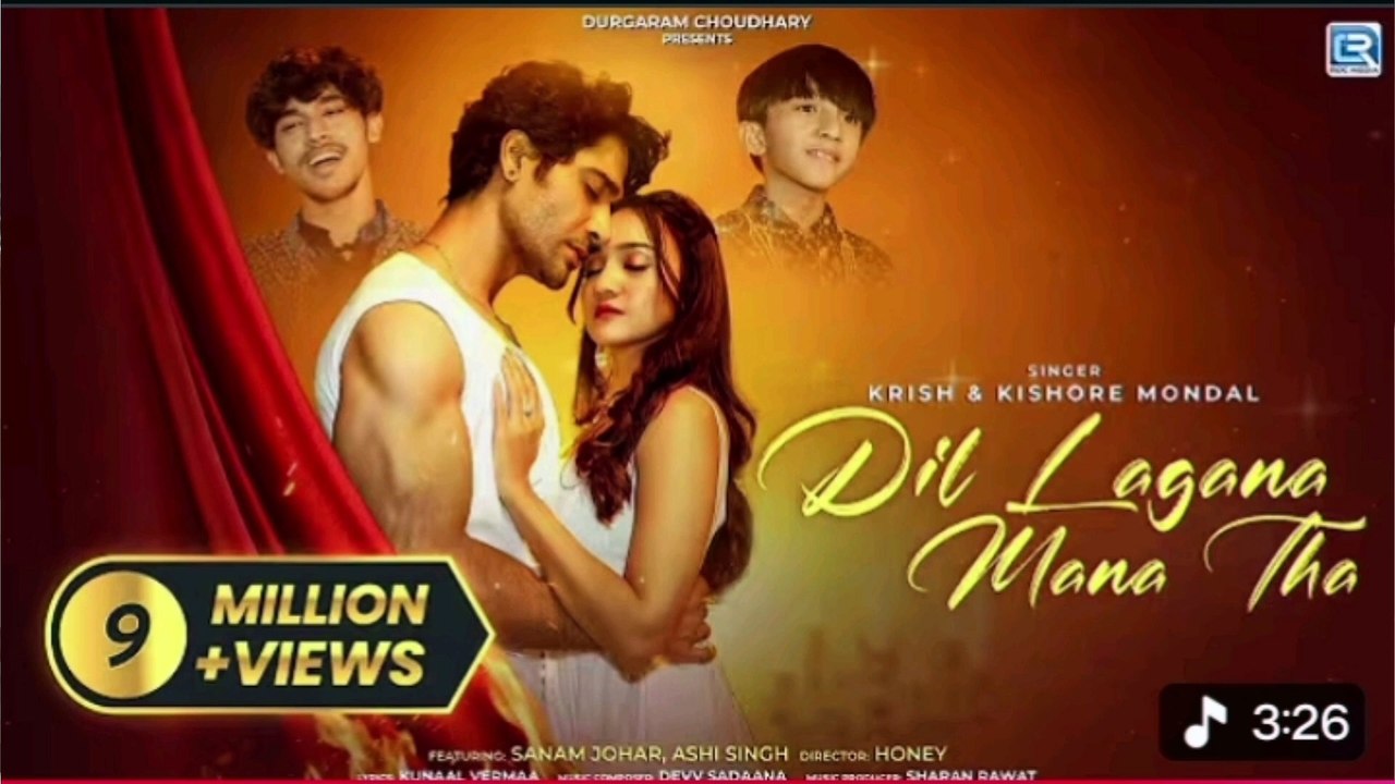 Dil Lagana Mana Tha (Official MV) Krish & Kishore Mondal | Kunaal V, Devv S | Sanam Johar Ashi Singh