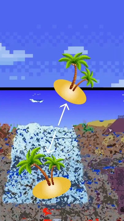 Como teletranportarse de una isla a otra TERRARIA!!! #shorts #terraria #indiegame #viral #pixelgame