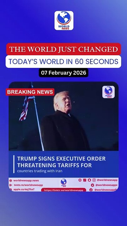 Trump signs executive order threatening tariffs for countries trading with Iran