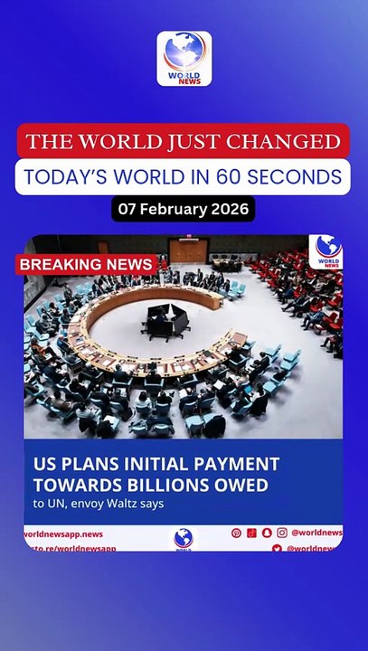 US plans initial payment towards billions owed to UN, envoy Waltz says