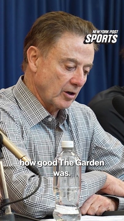 Rick Pitino has coached in a lot of games at MSG...tonight was as good as he's ever seen it