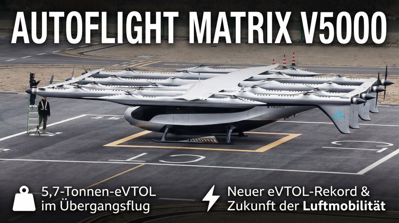 AutoFlight Matrix V5000 als Gamechanger für Transport