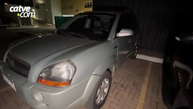 Veículo furtado é recuperado pela PM no bairro Esmeralda, em Cascavel