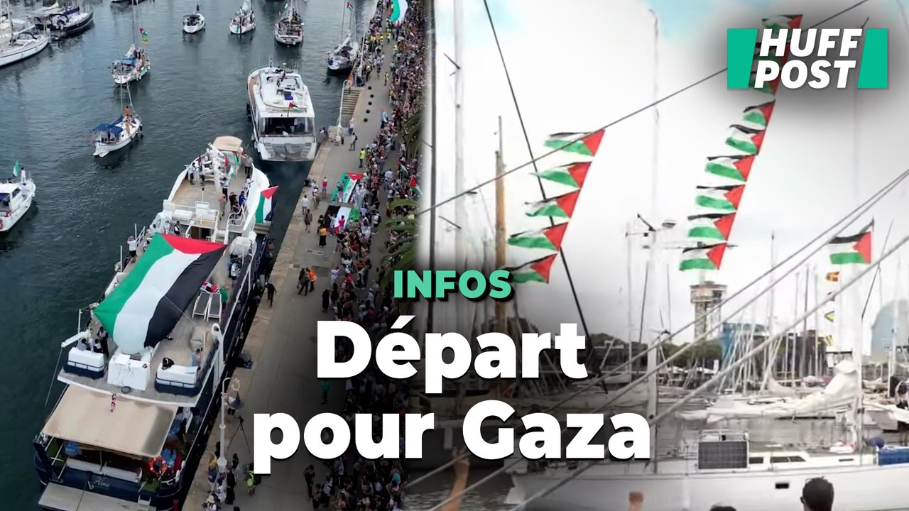 La Global Sumud Flotilla quitte Barcelone pour rejoindre Gaza et rompre le blocus d’Israël