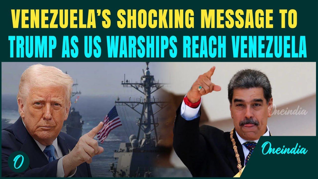 Venezuela CHILLING Ultimatum to Trump as US Warships Approach: Maduro Threatens All-Out War With US?