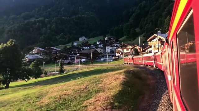 Scenic Train Ride with Breathtaking Nature Views