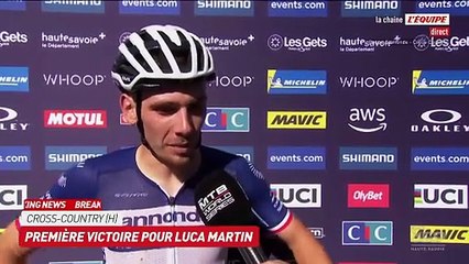 Luca Martin : « C'est juste incroyable ! » - VTT - Coupe du monde (H)