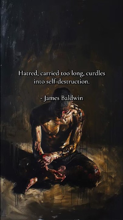 Baldwin on Hate: When Carrying It Becomes Self-Destruction