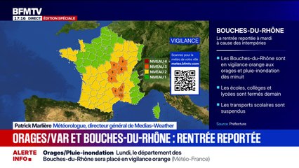 Orages: la rentrée scolaire reportée au 2 septembre dans le Var