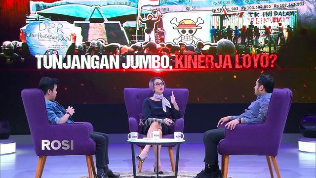 Harapan Publik, Kinerja, Tunjangan dan Gaji Ratusan Juta DPR | ROSI