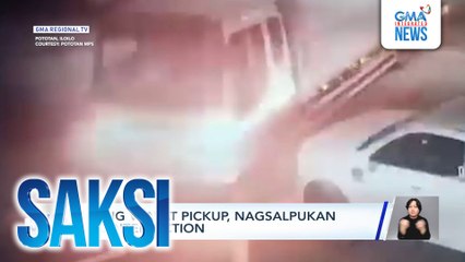 Wing van at pickup, nagsalpukan | Saksi
