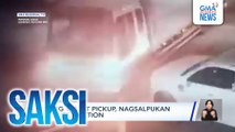 Wing van at pickup, nagsalpukan | Saksi