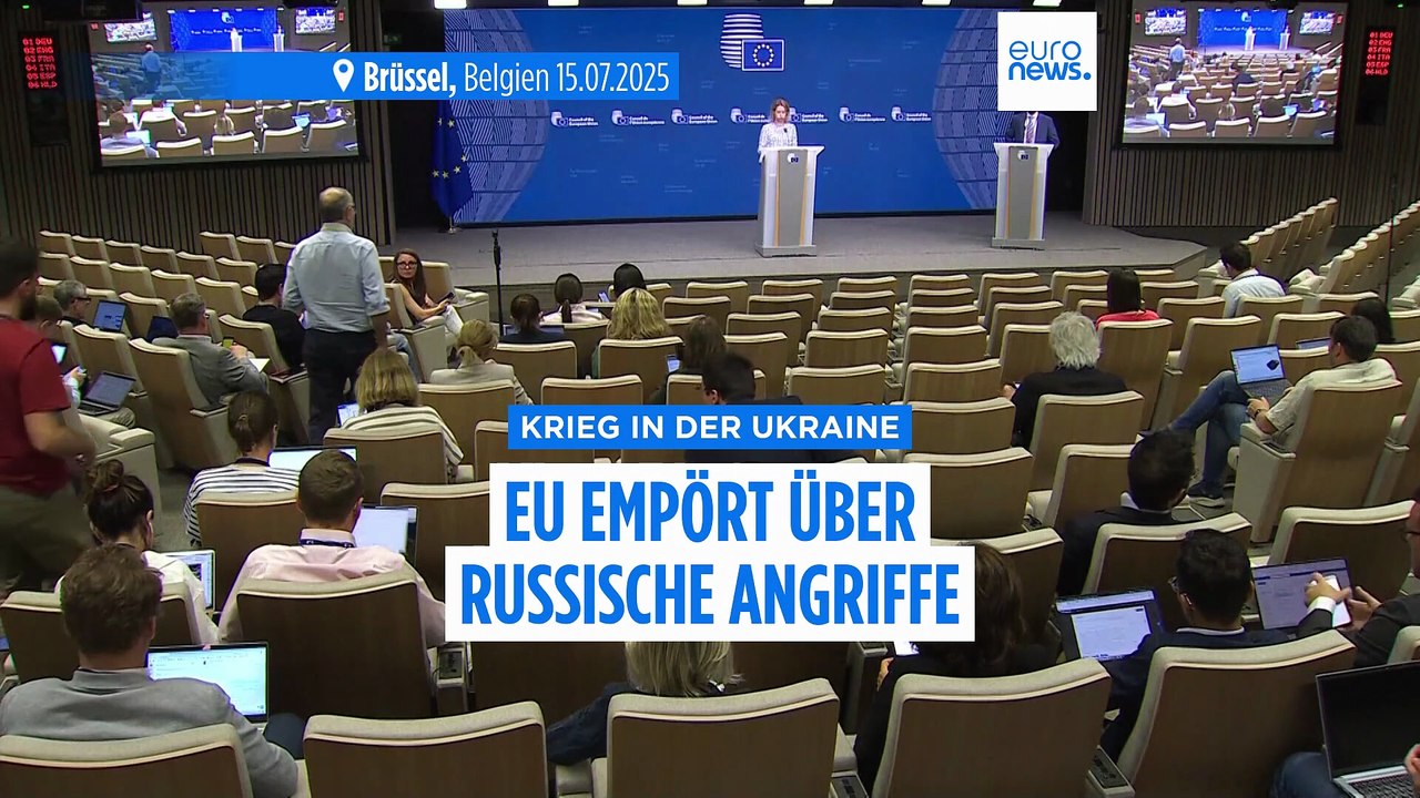 Kallas und von der Leyen empört über Russlands Angriff auf EU-Gebäude in Kyjiw