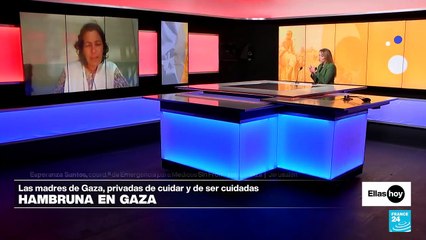 La hambruna en Gaza impacta la vida de las madres palestinas