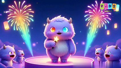 Cute Friendly Monster | Funny Animated Kids Video | #friendlymonster #fun #entertainment