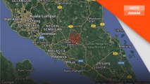 Segamat sekali lagi dilanda gempa bumi, bermagnitud 2.5